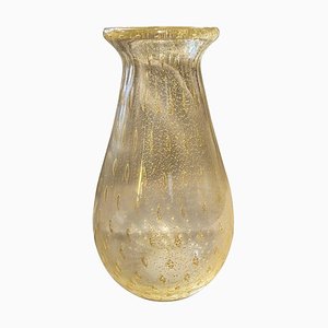 Mid-Century Modern Murano Glass Vase in the Style of Barovier, 1960s