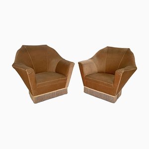 Mid-Century Armchairs by Ico Parisi for Ariberto Colombo, 1950s, Set of 2