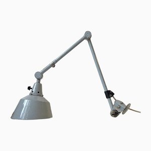 Articulated Grey Industrial Wall Sconce by Curt Fischer for Midgard, 1930s