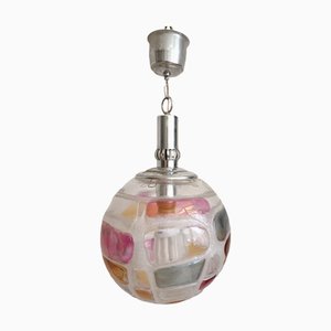 Lampada sferica in vetro di Murano