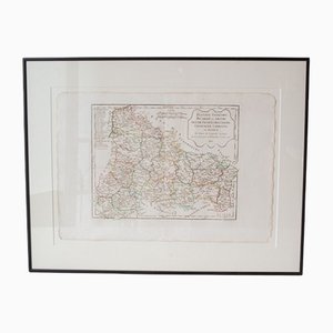 Carte du Nord de la France par Delamarche, 1806