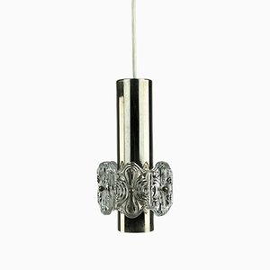 Mid-Century Space Age Glass Ceiling Pendant Lamp