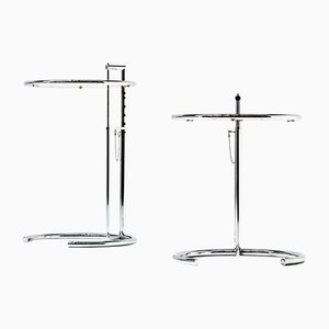 Side Tables by Eileen Gray for Vereinigte Werkstätten Collection, Set of 2