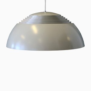 AJ Royal Pendant Lamp in Gray by Arne Jacobsen for Louis Poulsen
