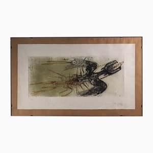 Wifredo Lam, 1970s, Lithograph, Framed