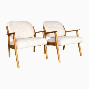Nordic Lounge Chairs, 1960s, Set of 2