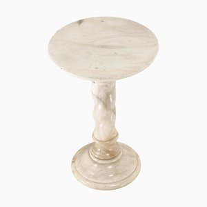 Alabaster Side Table, Italy, 1960s