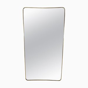 Mid-Century Spiegel Ganzkörperansicht im Stil von Gio Ponti