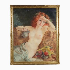 Maria Szantho, Pittura figurativa, Olio su tela, Incorniciato