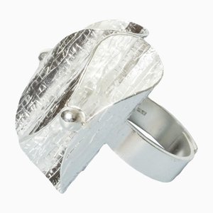 Silberner Ring von Elis Kauppi