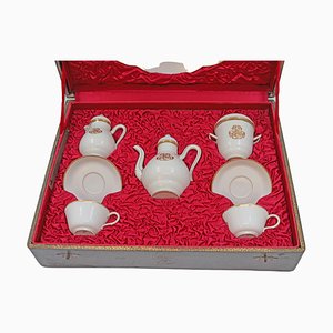 Tea and Coffee Set in Porcelain, 19th Century