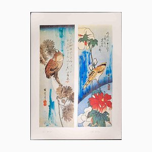 Bob Paulson, Lotus Flower, Original Lithograph, 1970s