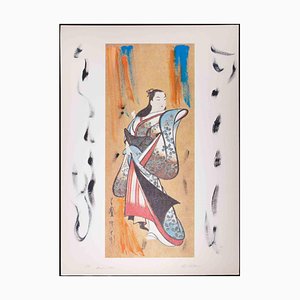 Bob Paulson, Geisha, Original Lithograph, 1970s