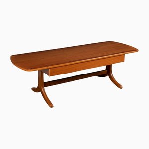 Mid-Century Teak Drop Leaf Coffee Table from Parker Knoll, 1960s