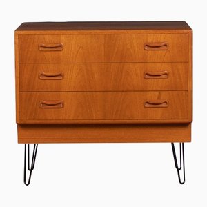 Teak Chest of Drawers on Hairpin Legs for G Plan, 1960s
