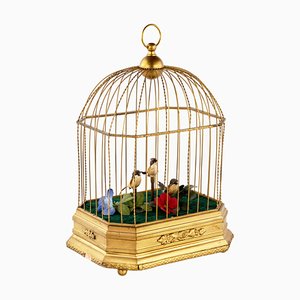 Musical Toy Cage with Birds
