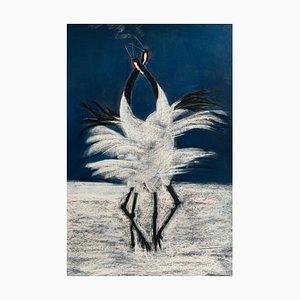 Zdenka Palkovic, Dancing, 2021, Pastel on Paper, Enmarcado