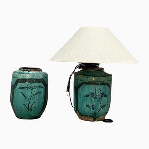 Ginger Pot Lamps, Set of 2