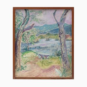 F. Canadell, Fauvist Landscape Painting, 1970s, Oil on Canvas