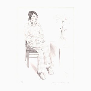 David Hockney, Yves Marie, 1974, Lithographie