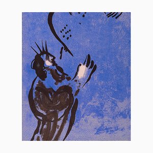 Marc Chagall, La Bibbia, Moïse, 1956, Litografia