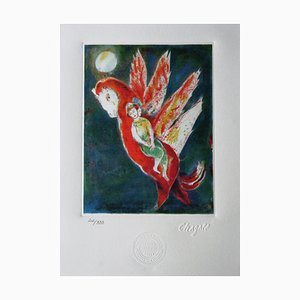 After Marc Chagall, One Thousand and One Nights, 1985, Lithograph