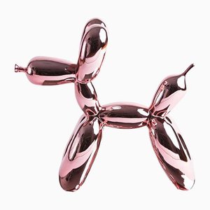 Balloon Dog (Rose Gold) Sculpture by Studio Editions