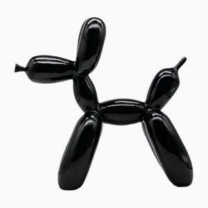 Scultura Balloon Dog (nera) di Editions Studio