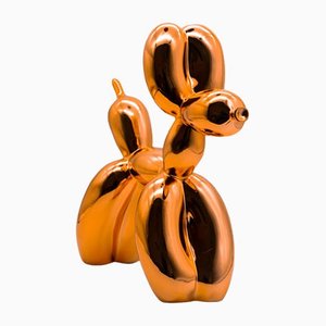 Scultura Balloon Dog arancione di Editions Studio