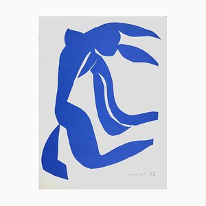 Henri Matisse, Nu Bleu VII, 1958, Lithograph