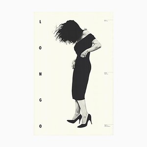 Litografia offset Robert Longo, Gretchen, 1985