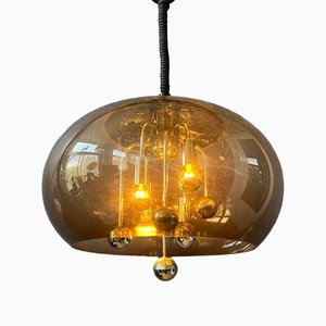 Mid-Century Space Age Pendant Light from Herda, 1970s