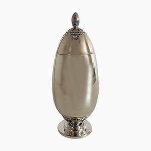 Sterling Silver Cactus Sugar Shaker No 629 from Georg Jensen