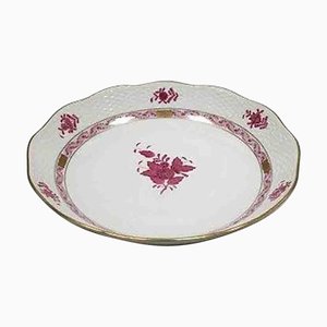Hungarian Apponyi Bowl with Purple Details from Herend