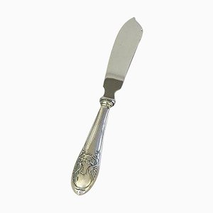 Silver Layered Cake Knife with Eagle Motif from Aage Weimar