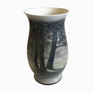 Art Nouveau Vase in Porcelain from Bing & Grøndahl