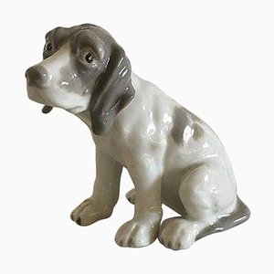 Porcelain Dog Figurine from Heubach
