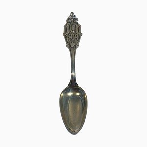 Silver Christmas Spoon by Aug. Thomsen, 1919