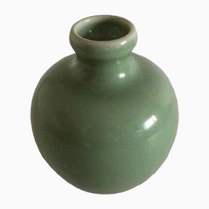 Stoneware Vase in Celedon Glaze from Royal Copenhagen