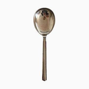 Small Serving Spoon in Sterling Silver from Hans Hansen