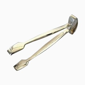 Modern Icecube Tongs in Sterling Silver from Cohr