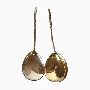 Silver Spoons from Vilhelm, Set of 2