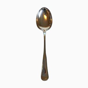 Large Vintage Danish Serving Spoon in Silver