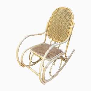 Sedia a dondolo di Michael Thonet per Thonet