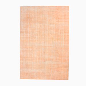 Tapis Vintage en Laine Orange Délavé