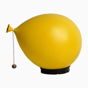 Balloon Wandlampe in Gelb von Yves Christin für Bilun, 1970er