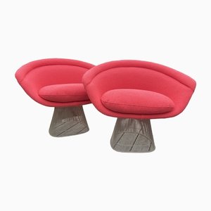 Sillones Warren Platner de Knoll International. Juego de 2