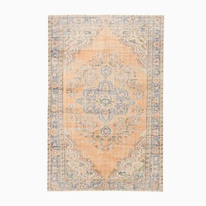 Tapis Vintage en Laine à Motif Madallion