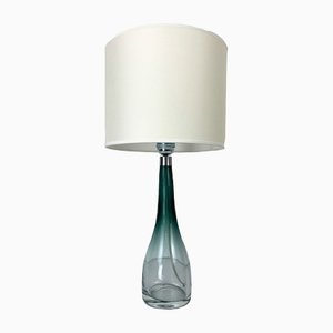 Mid-Century Danish Glass Table Lamp by Holmegaard for Lyfa, 1960s