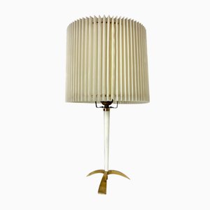 Lámpara de mesa austriaca modernista de JT Kalmar, años 50